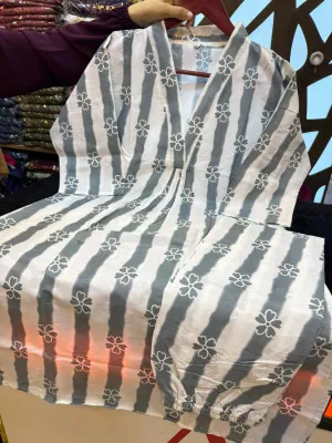 Slub Cotton Printed (2PC)
